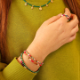 How to combine glass seed beads