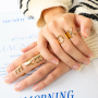 Stylish stainless steel rings