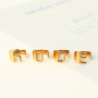 Stylish stainless steel rings