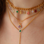 Create a unique set with Crystal glass charms