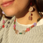Colourful designs with Czech glass beads