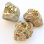 Inspiration time with stainless steel earrings