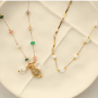 Create an elegant collection with stainless steel findings belcher chain