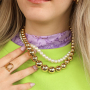 How to mix and match trendy acrylic beads