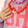 Endless combinations with large round acrylic beads
