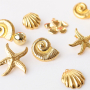 Inspiration time with stainless steel earrings and pendants