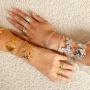 Get inspired with stainless steel bangle bracelets and rings