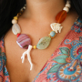 How to combine natural stone beads