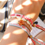 Create unique bracelets with new ribbon and smart bead stoppers