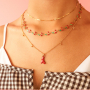 Inspiration time with stainless steel findings belcher chain