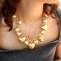 Be creative with metal jewellery
