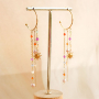 Create beautiful earrings with stainless steel findings