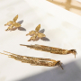 Inspiration with stainless steel earrings