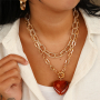 Create bold jewellery with aluminium belcher chain
