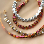 Design unique jewellery with hematite beads