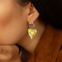 Inspiration time with crystal glass earrings and BY31&reg; jewellery cards