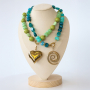 Jewellery making with acrylic beads