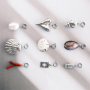Get inspired by stainless steel charms & connectors 