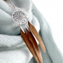 These trendy jewellery can be made with our super fun articles of Designer Quality metal!