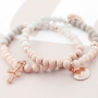 Dreamy jewellery made for girly girls with shiny faceted beads !!!