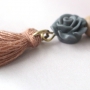 Ageless jewellery with tough leather and feminine details!