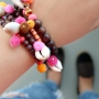 Super Trendy is our jewellery with the hype of this moment pompom jewellery!