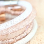 Create the best jewellery with fashion thread in a metallic look!!!