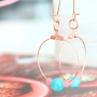 With our natural top glass faceted beads you can make beautiful jewellery in a happy style!!