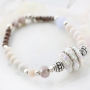 Be the queen of the night and create trendy jewellery with our melange glass beads!