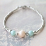 Create a happy summer look with our pearl glitter glass beads and DQ metal beads&hellip;