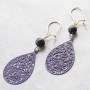 Minimalistic bracelets and earrings in winter bohemian style!