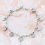 Minimalist jewellery with stainless steel jewellery findings and charms #trendalert