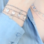 Minimalist jewellery with stainless steel jewellery findings and charms #trendalert