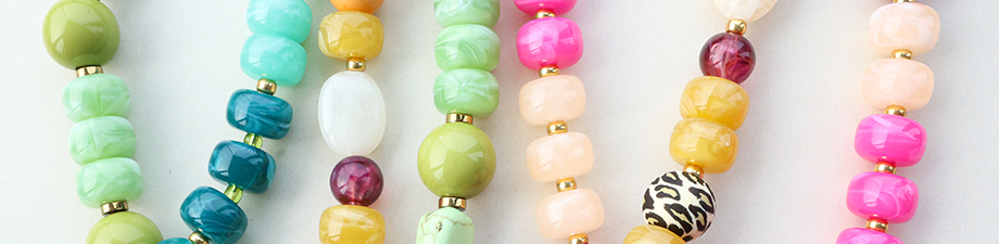 New series of acrylic disc beads New series of acrylic disc beads